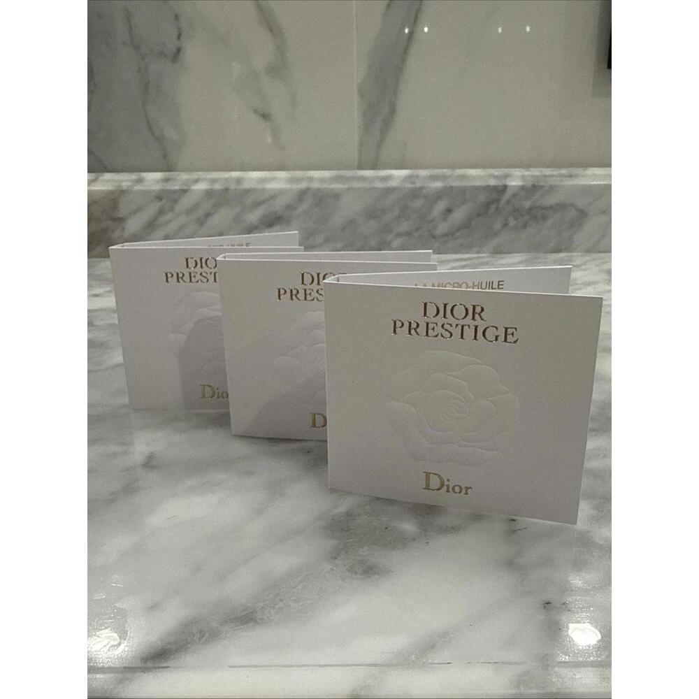 Dior Prestige La Micro-Huile De Rose Advanced Serum 3x samples 1ml/0.03oz ea